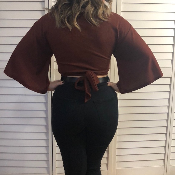 Rust tie top - Picture 2 of 2